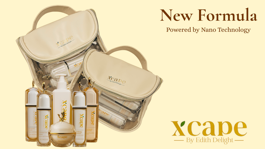 Xcape skincare products powered by Nanotechnology New Formula